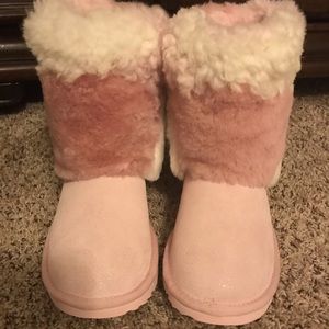 UGG Kids Classic Short Patchwork Fluff